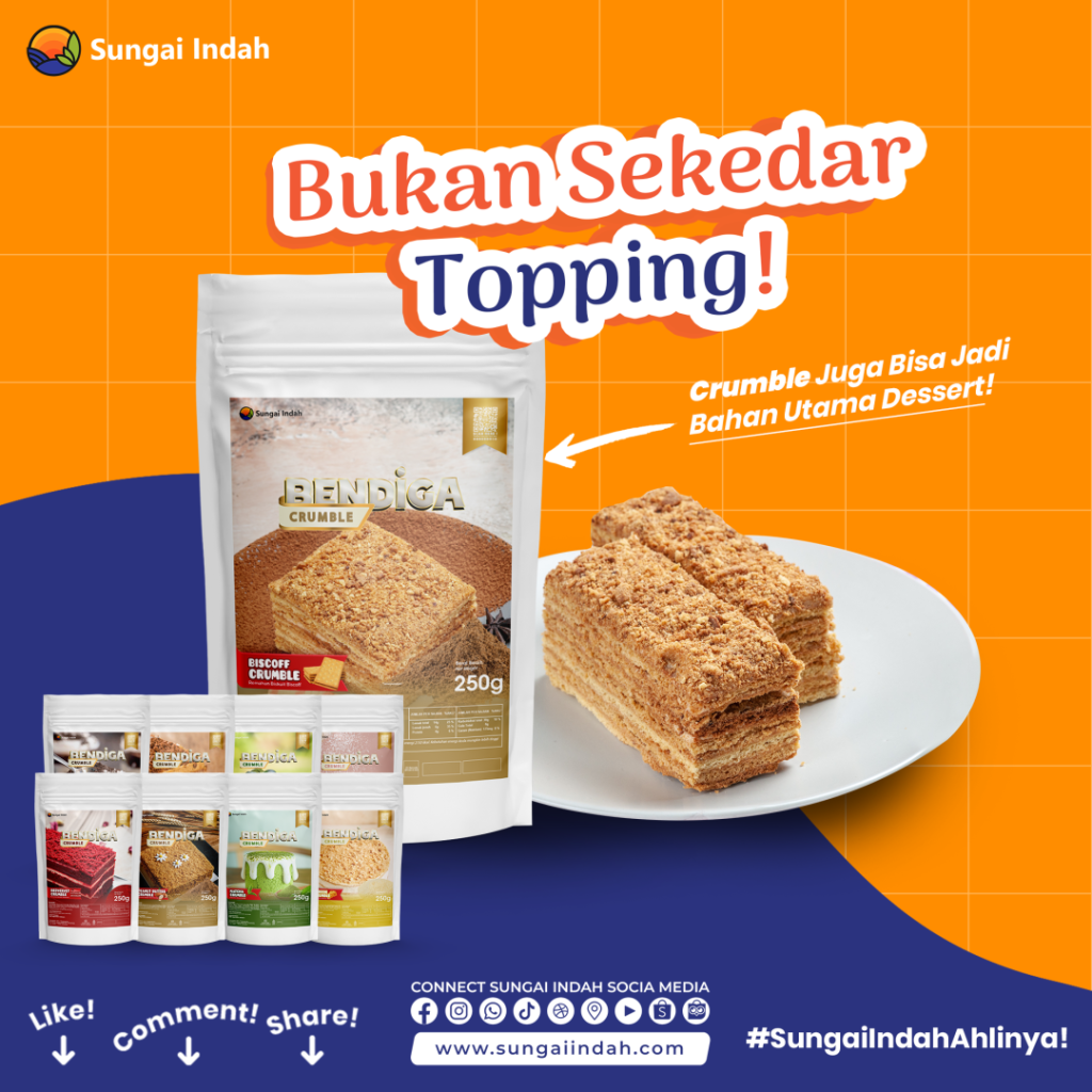 Bukan Sekedar Topping Crumble Sungai Indah